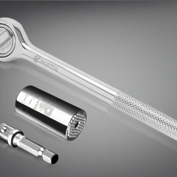 Universal Wrench Ratchet Universal Socket 7-19mm