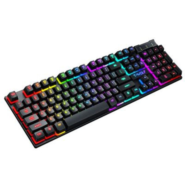 Luminous Wired Keyboard Floating Manipulator
